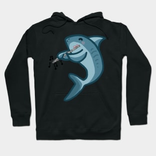 Flute Shark Hoodie